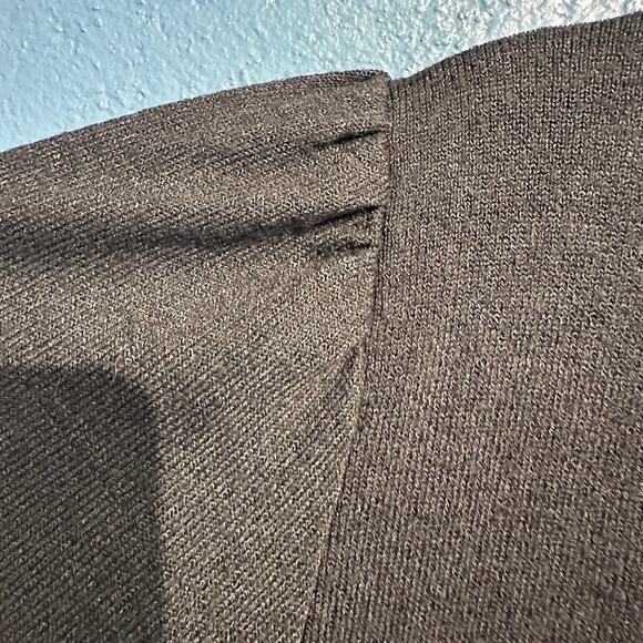 Mod Ref XXL Short Sleeve Pullover V-Neck Lightweight Sweater Black Layering - Picture 9 of 9